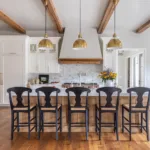 Shiplap Ceilings in a Kitchen